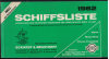 Die Deutsche Schiffsliste 1982 (1 St.) Eckardt & Messtorff